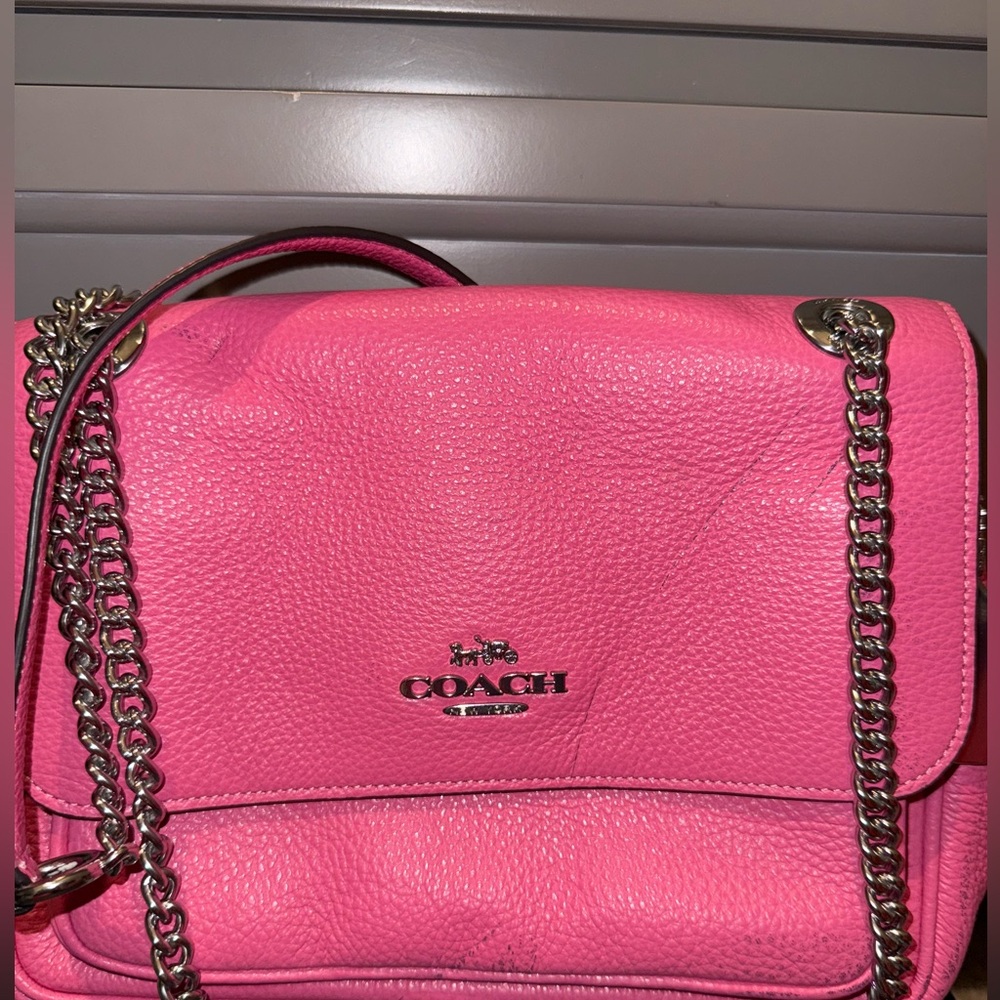 SOLD Coach Chain Crossbody